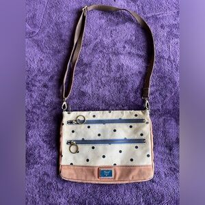 Polka Dot Fossil Purse
